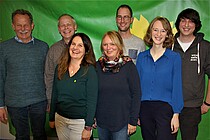 Der Vorstand des neuen Ortsverband der Grünen in Grafenrheinfeld