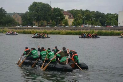 Unser Team Grün in Aktion