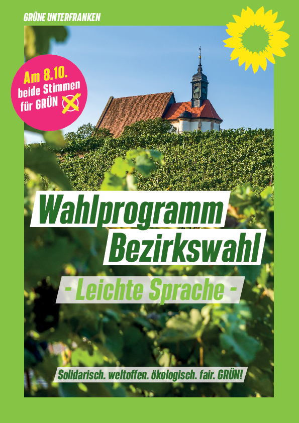 Wahlprogramm Bezirkstag in leichter Sprache